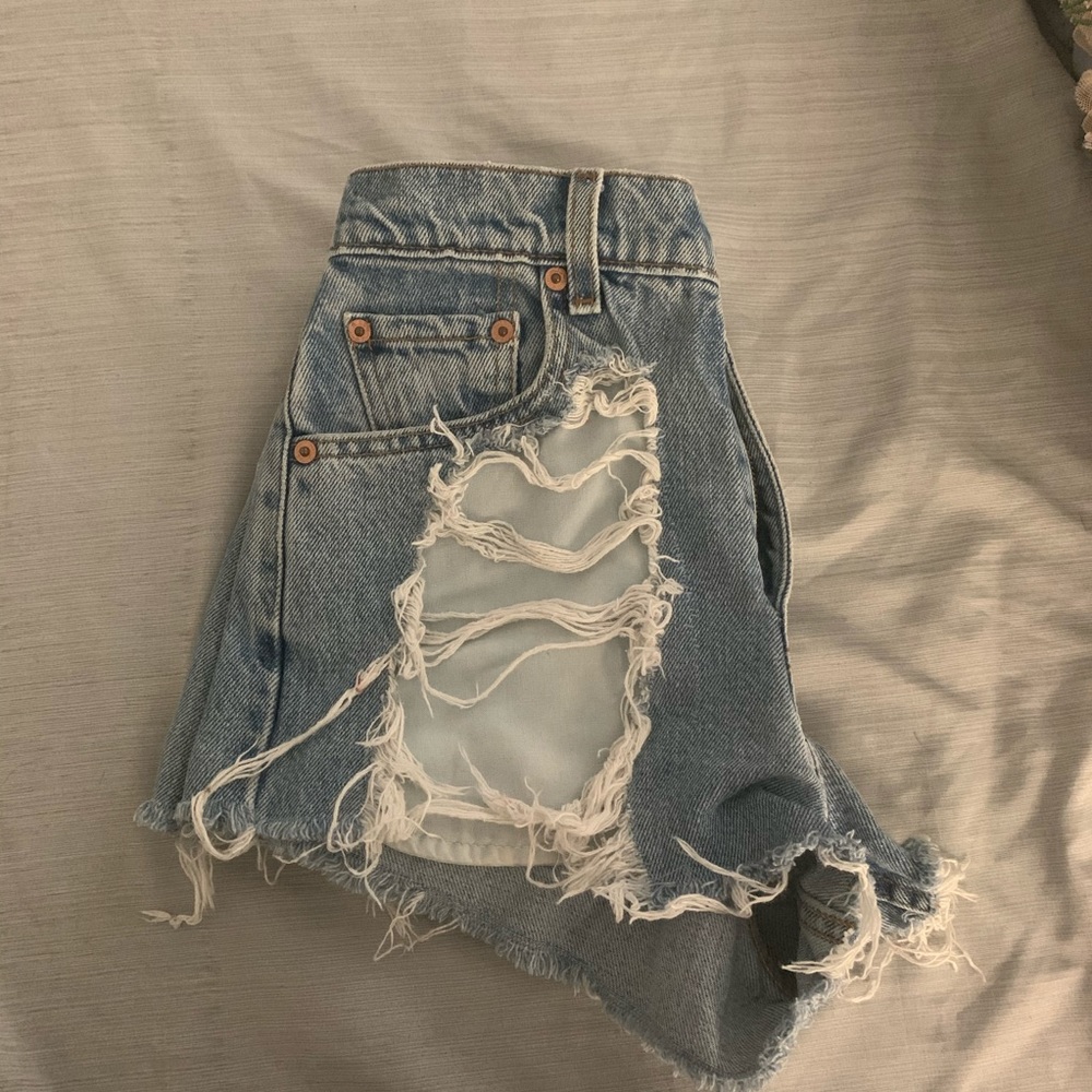Levi’s high waisted shorts